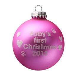 baby's first Christmas 2013